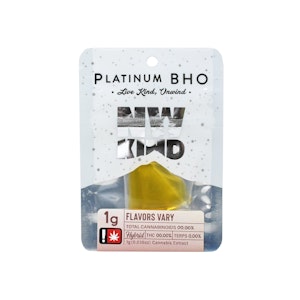 NW Kind - NW Kind Garlic Budder Platinum Shatter 1g