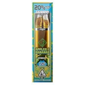 Sluggers - 1.2g AIO Cartridge (Apples and Bananas-Hybrid)