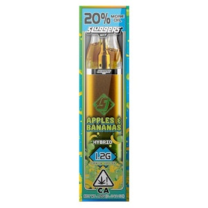 Sluggers - Sluggers - 1.2g AIO Cartridge (Apples & Bananas-Hybrid)