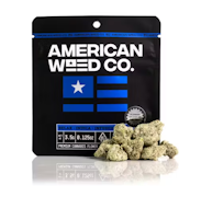 American Weed Co. | Blue Gummy | Diamond Infused Flower | 1/8oz