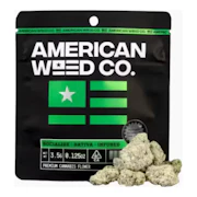 American Weed Company | Pineapple Express | Diamond Infused Indoor Flower | 1/8oz
