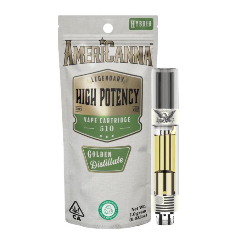AmeriCanna - Motornana (H) | 1g High Potency 510 Cart | AmeriCanna Main Image