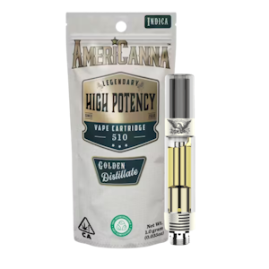 AMERICANNA RX - Super Cheese (I) | 1g High Potency 510 Cart | AmeriCanna