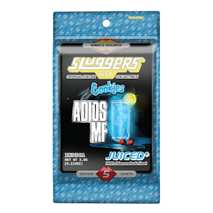 Sluggers - Sluggers - 0.7g Infused PreRoll 5 Pack (Adios MF-Indica)