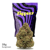 28g Zippers Sungrown Flower- White Runtz 25%