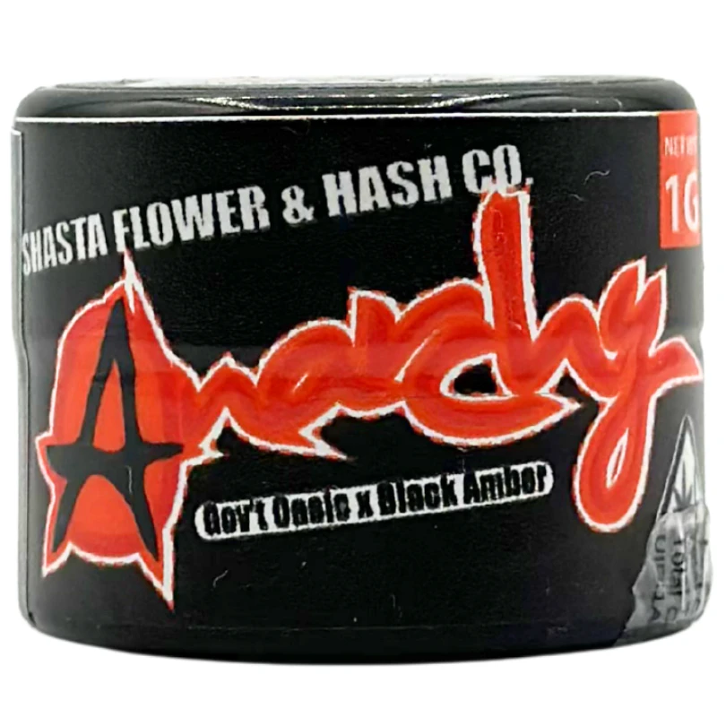 HASH & FLOWERS - Shasta Flower & Hash - Live Rosin - Anarchy - Concentrate - 1.0g Main Image