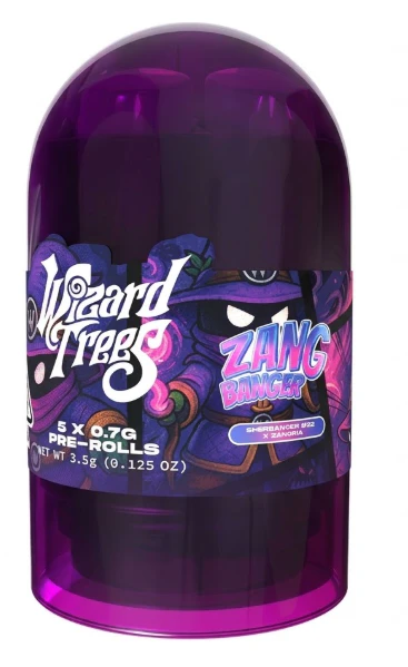 Wizard Trees - Zangbanger 5 Pack Pre Roll - .7G (3.5G) Main Image
