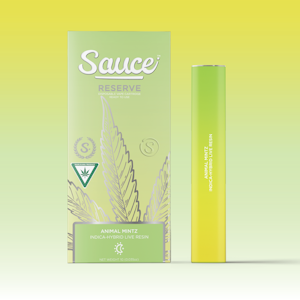 Sauce -  Sauce Live Resin  - Animal Mintz - 1G Disposable