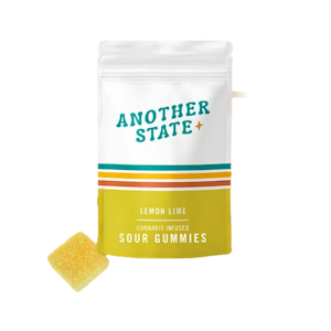 Another State - Sour Lemon Lime Gummies 10pk 100mg