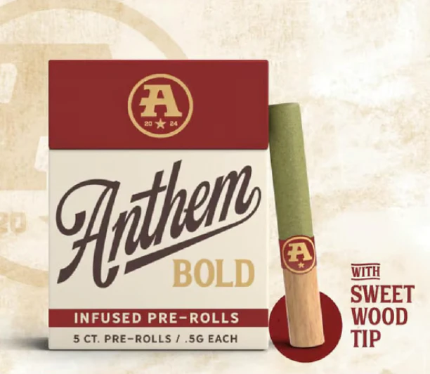 Anthem - Grape Pie 5pk Infused Pre-Rolls - 2.5g Main Image