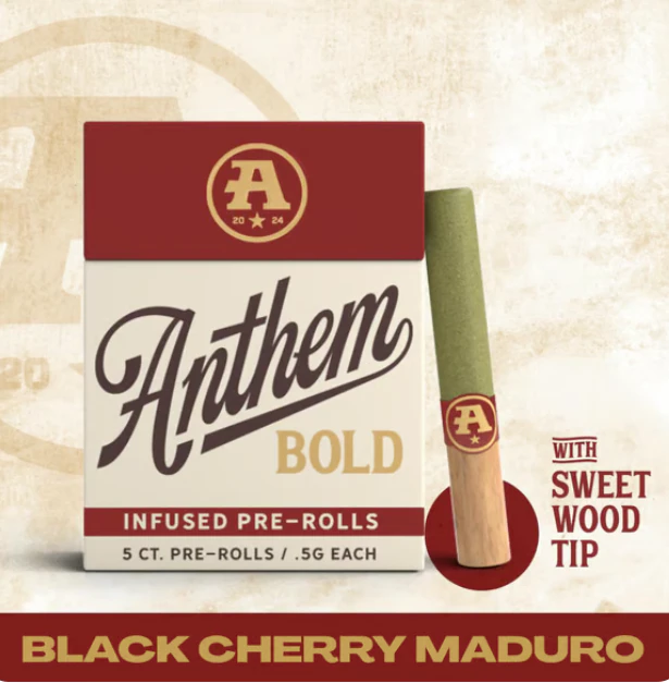 Anthem - Black Cherry Maduro 5pk Infused Pre-Rolls - 2.5g Main Image