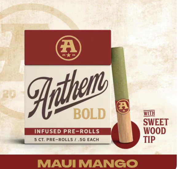 Anthem - Maui Mango Infused 5pk Pre-Rolls - 2.5g Main Image
