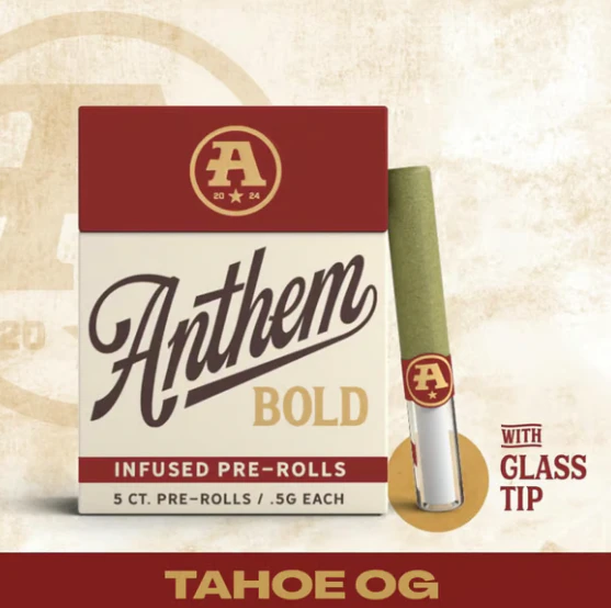 Anthem - Tahoe OG Infused 5pk Pre-Rolls - 2.5g Main Image