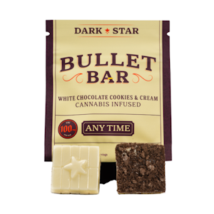 Dark Star - Dark Star - Bullet Bar Anytime (White Chocolate Cookie & Cream) - 100mg