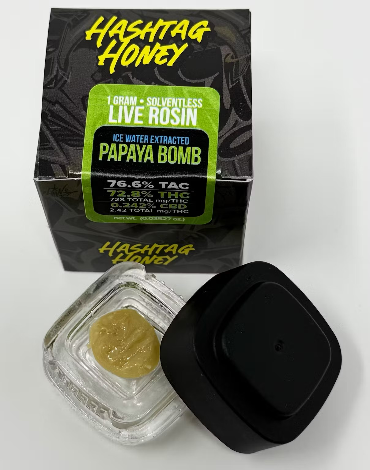 Papaya Bomb - Live Rosin Jar 1g