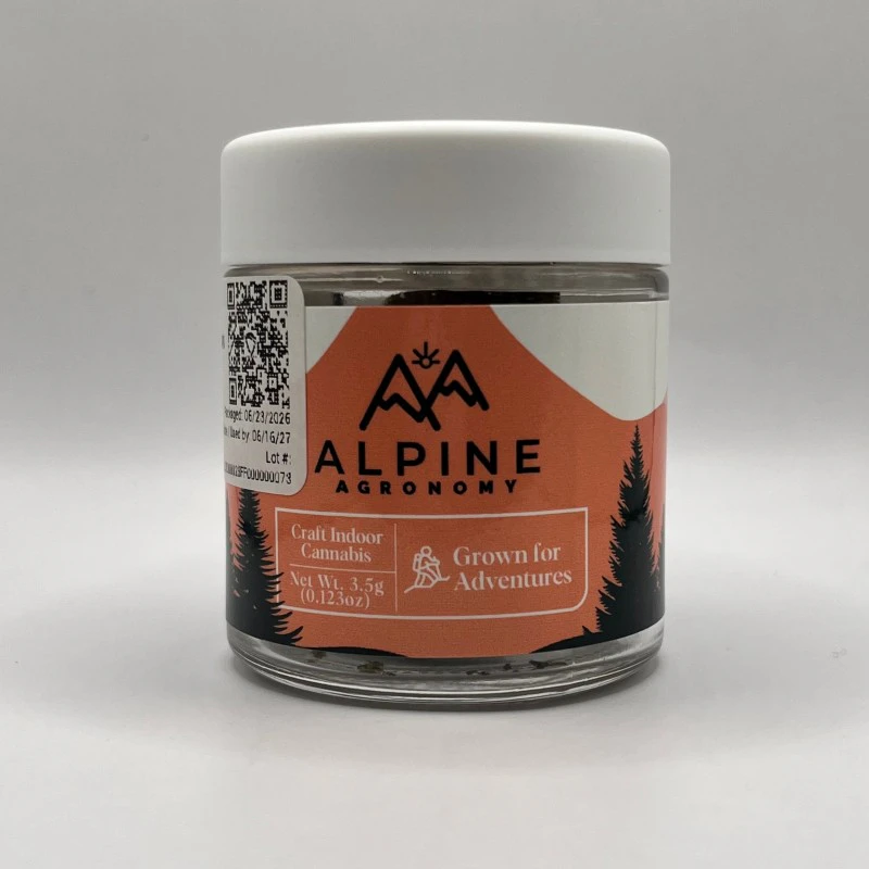 Alpine Agronomy - Alpine Agronomy - Lituya Bay - 31.09% THC - 3.5g - Dry Flower Main Image