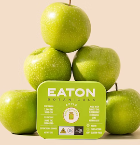 Eaton Botanicals - Eaton Botanicals - Apple-A-Day Gummies- 2.5mg THC, 10mg CBD / 20pk