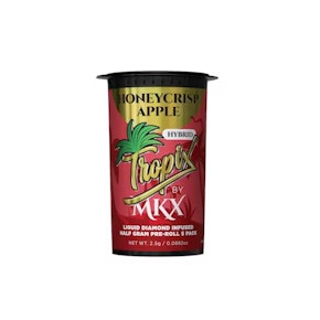MKX Tropix - Honeycrisp Apple .5G Liquid Diamond Infused Pre-Roll (5 Pack)