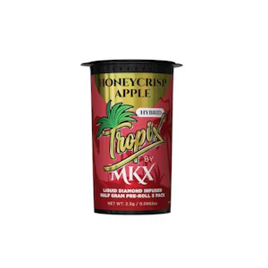 MKX - MKX Tropix - Honeycrisp Apple .5G Liquid Diamond Infused Pre-Roll (5 Pack)