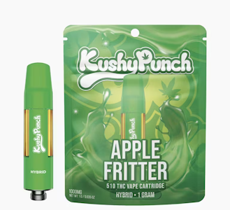 KUSHY PUNCH - Kushy Punch - 510 Cartridge - Hybrid - Apple Fritter - (1g)