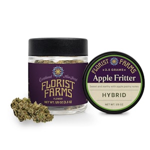 Florist Farms - Florist Farms | Flower Jar, 3.5g | Apple Fritter (hybrid)