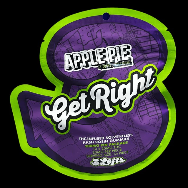 3 Lefts - Apple Pie (Hash Rosin) 10PC Main Image