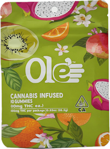 OLE'4 FINGERS - Apple Pie 100mg 10 Pack Gummies - Ole' 4 Fingers