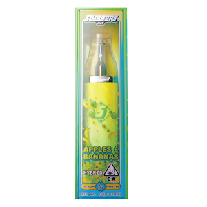 Sluggers - Sluggers | All-In-One | Apples & Bananas | 1g