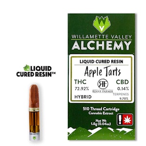 WILLAMETTE VALLEY ALCHEMY - Apple Tartz, Liquid Cured Resin, 1g
