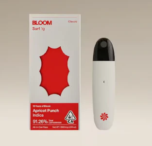 BLOOM - Apricot Punch Classic Surf Disposable Vape - 1g