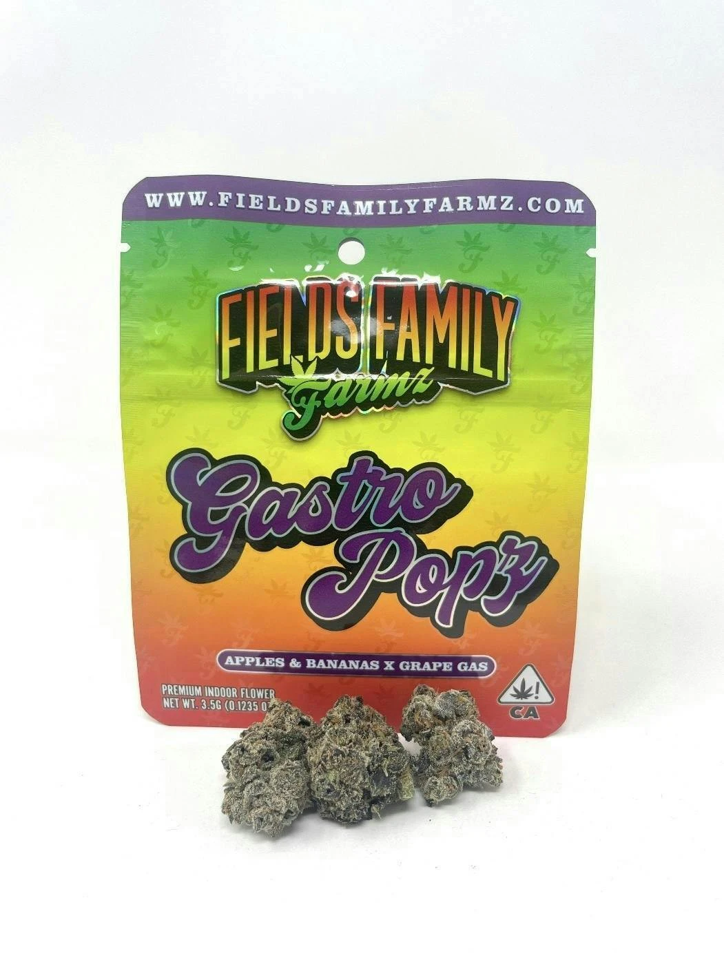Fields Family Farmz - Gastro Popz (H) 30.82% THC | Fields Family Farmz | 3.5g Flower Main Image