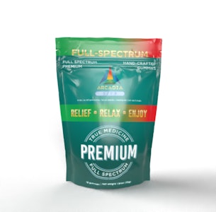 Arcadia Brands - 10pk 250mg Full Spectrum Gummies - Orange Cream