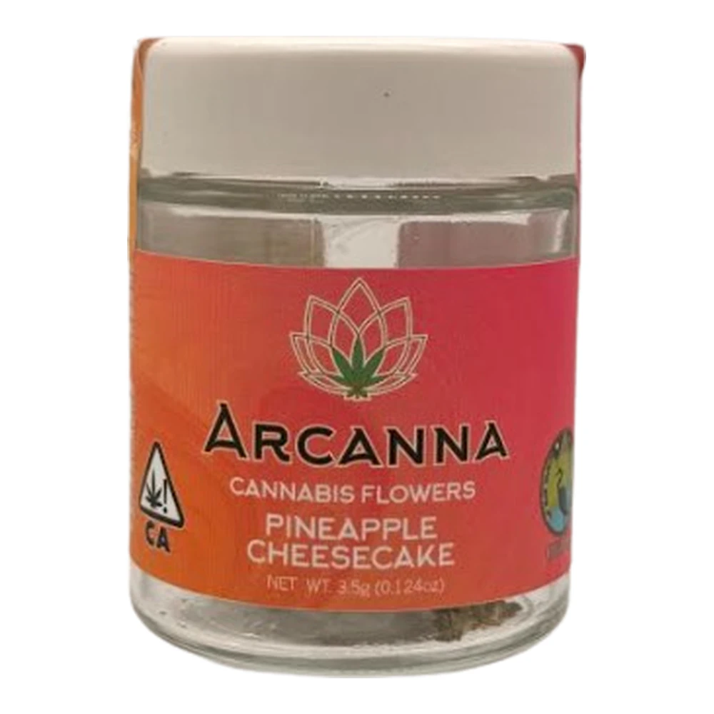 ARCANNA - Arcanna | Pineapple Cheesecake | Sungrown Flower | 1/8oz Main Image