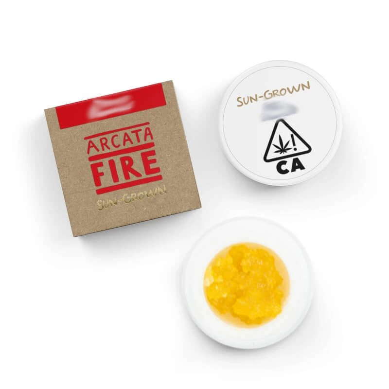 Arcata Fire - Arcata Fire - 1g Sun Grown Live Resin - Woody OG Main Image