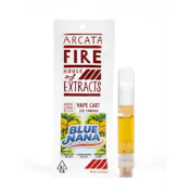 Arcata Fire | Blue Nana | Cured Resin | Cartridge