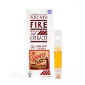 Arcata Fire | Giraffe Fuzzy | Cured Resin | Cartridge