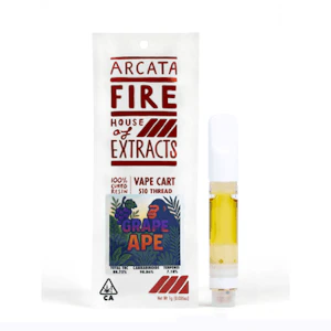 Arcata Fire - Arcata Fire | Grape Ape | Cured Resin | Cartridge