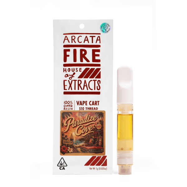 Arcata Fire | Paradize Cove | Cured Resin | Cartridge