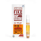 Arcata Fire | Pineapple Shots | Cured Resin | Cartridge