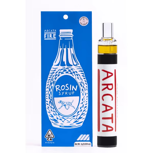 Arcata Fire | Rose Z | Cured Rosin Syrup | All-In-One | 0.5g