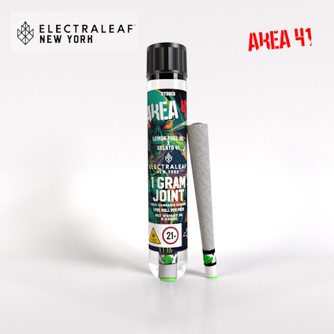 ElectraLeaf - Area 41 -Hybrid- 23.92% THC | (Pre-Roll) 1g | Electraleaf    -ac5 FRONT