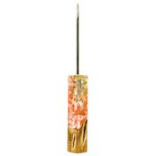 Dunkin Dabbers - Full Size 6 1/8 Pourcasso Gold Leaf Burl - Dab Tool