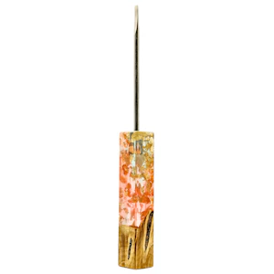 Dunkin Dabbers - Dunkin Dabbers - Full Size 6 1/8 Pourcasso Gold Leaf Burl - Dab Tool