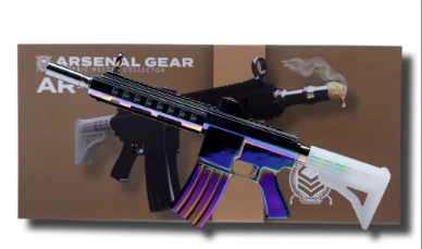 Arsenal Gear - Arsenal Gear | AR-15 Electric Nectar Collector | Rainbow | 1ct Main Image