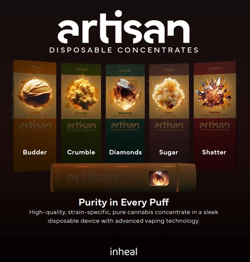Inheal - Artisan 1g Disposable Plum Poppers (I) Main Image