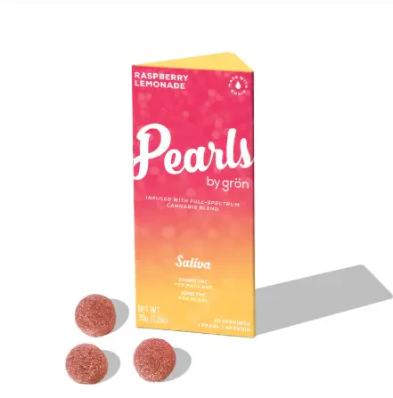 GRON - Raspberry Lemonade | Edible | 10mg x 10pk | Gron Main Image