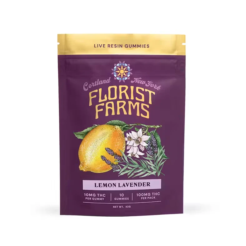 Florist Farms - Lemon Lavender | Edible | 10mg x 10pk | Florist Farms Main Image