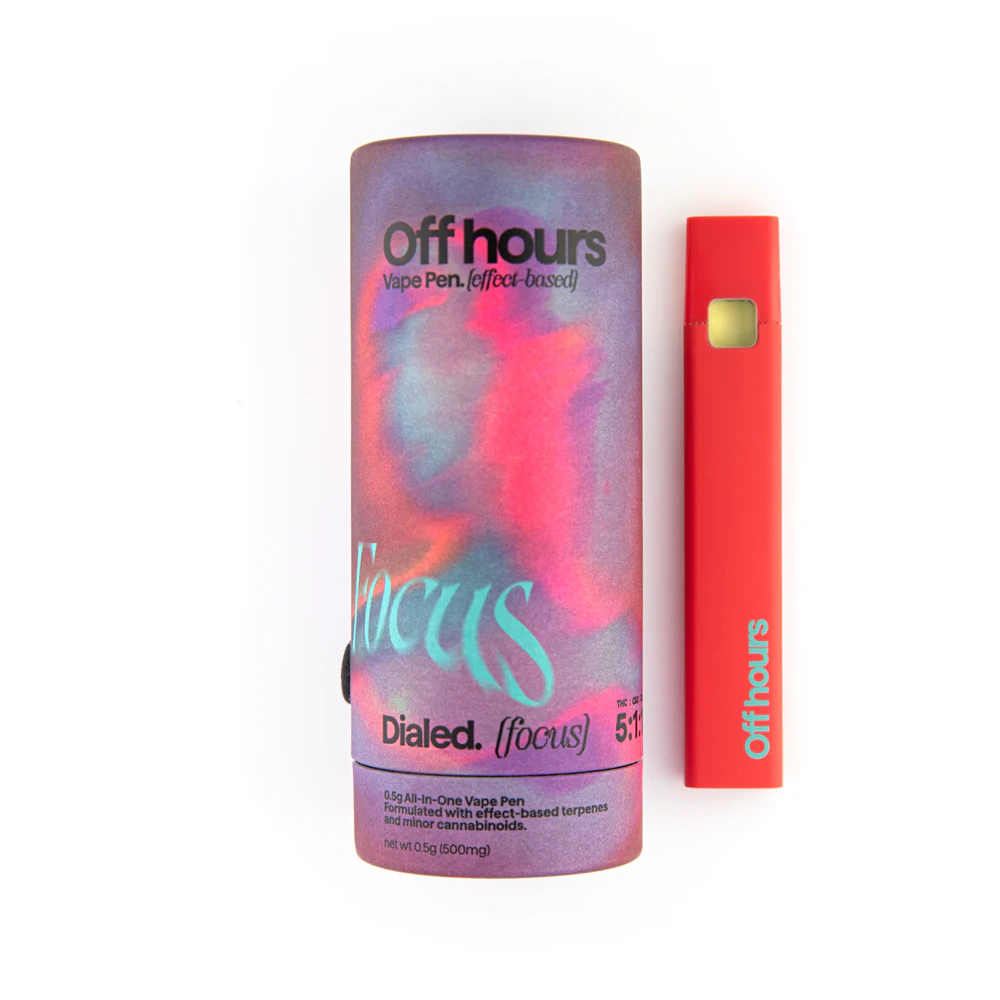 Off Hours - Focus | Vape | .5g | Off Hours Main Image
