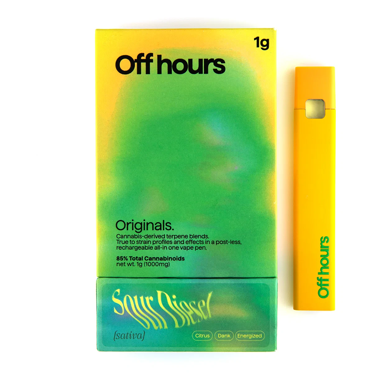 Off Hours - Sour Diesel | Vape | 1g | Off hours Main Image
