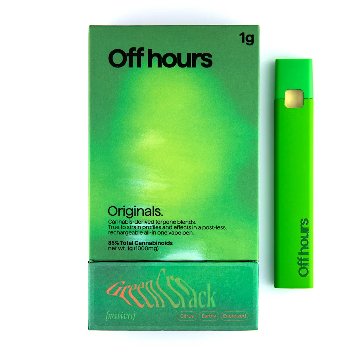 Off Hours - Green Crack | Vape | 1g | Off Hours Main Image